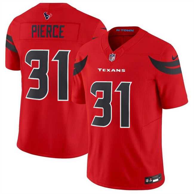 Youth Houston Texans #31 Dameon Pierce Red 2024 Alternate F.U.S.E Vapor Stitched Jersey Dzhi